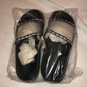 PINK clear logo slides